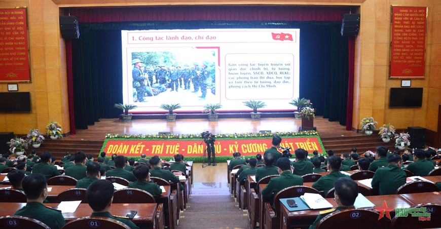 Trường Sĩ quan Chính trị tổ chức Hội nghị Tổng kết thực hiện Luật Sĩ quan Quân đội nhân dân Việt Nam